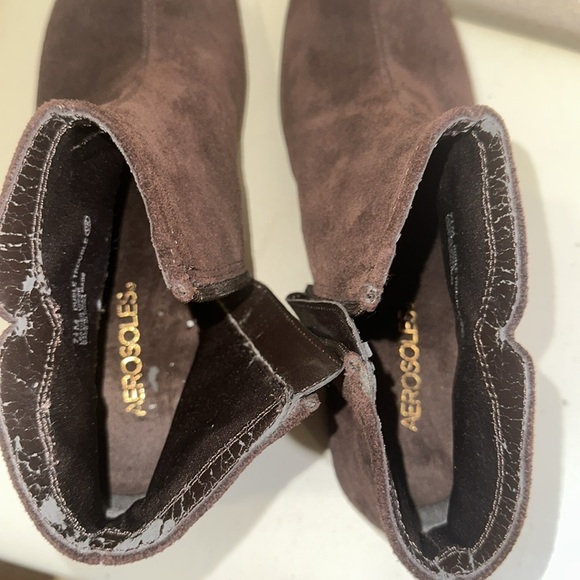 Aerosoles Suede booties size 7 1/2 - Picture 7 of 7